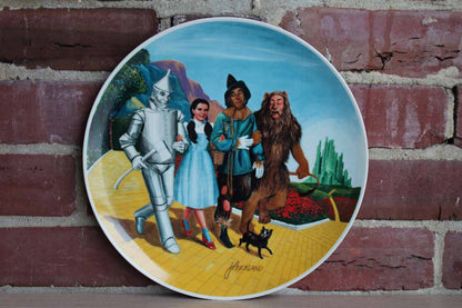 Edwin M. Knowles China Company (West Virginia, USA) "The Grand Finale" Wizard of Oz Limited Edition Plate