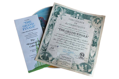 Edwin M. Knowles China Company (West Virginia, USA) "The Grand Finale" Wizard of Oz Limited Edition Plate