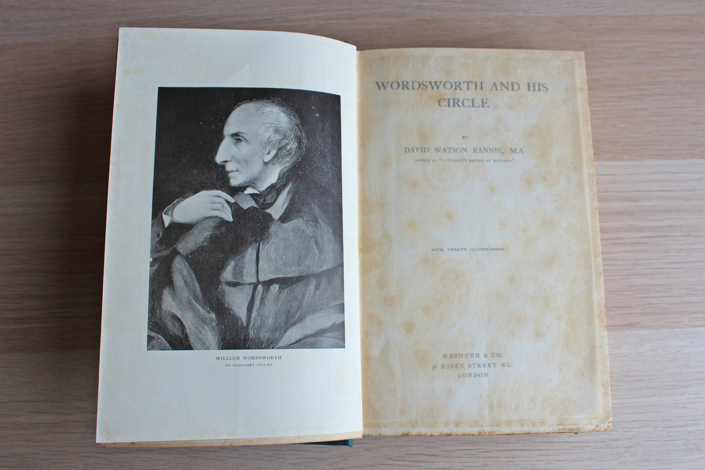 Wordsworth and His Circle by David Watson Rannie, M.A.