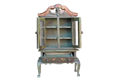 Russ Berrie & Company Painted Wood Dollhouse Highboy
