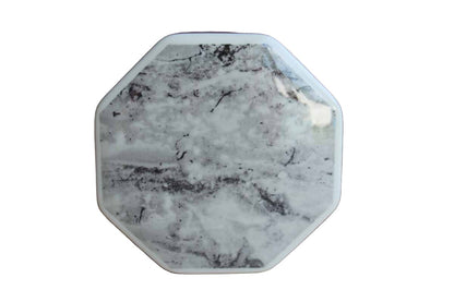 Villeroy & Boch (Luxembourg) Faux Marble Ceramic Octagonal Trinket Box