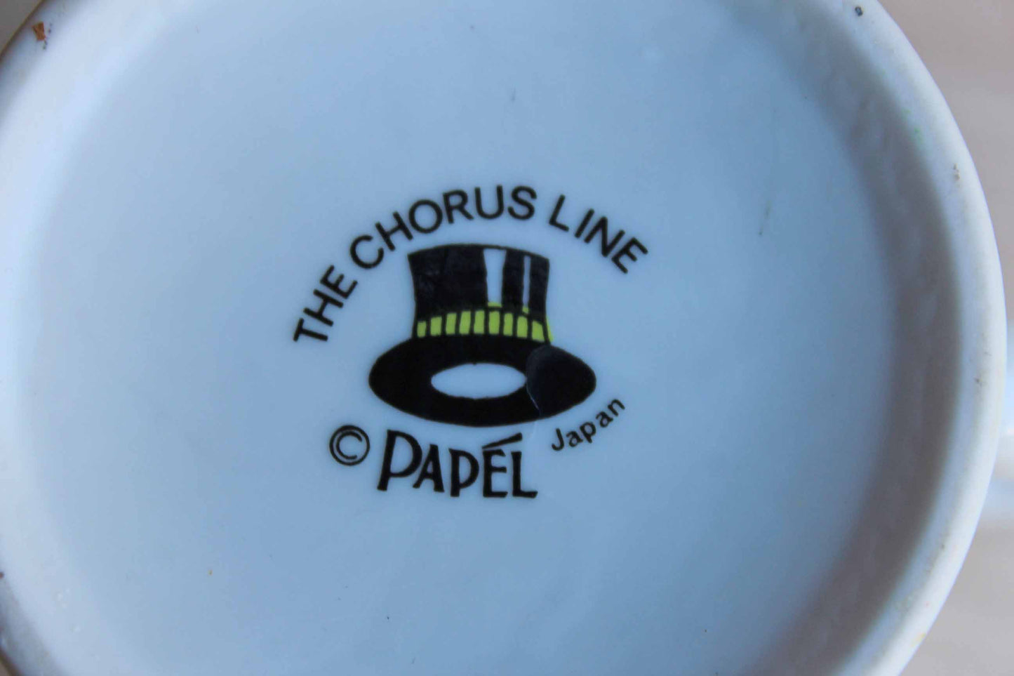 Papel (Japan) Ceramic "The Chorus Line" Penguin Mugs, A Pair