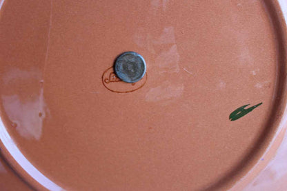 Stangl Pottery (New Jersey, USA) Round Ceramic Tidbit Tray Decorated with Painted Fruit