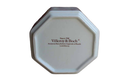Villeroy & Boch (Luxembourg) Faux Marble Ceramic Octagonal Trinket Box