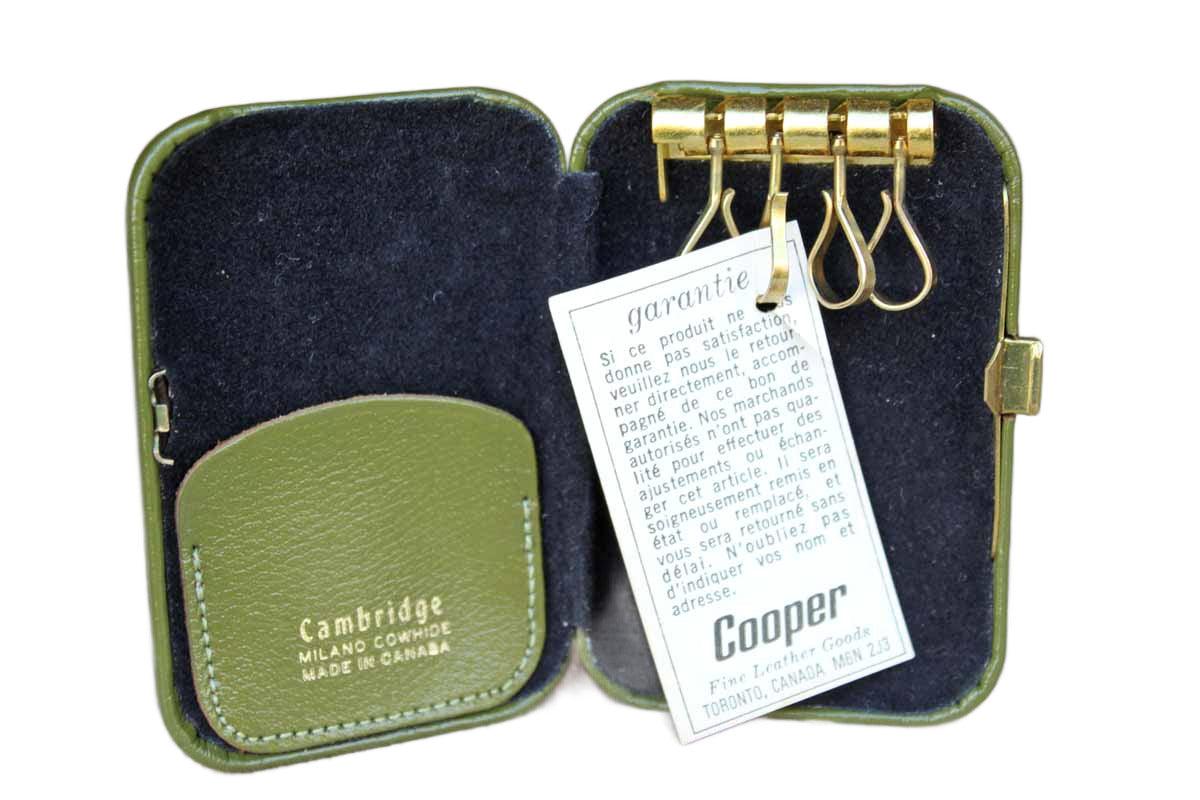 Cooper Fine Leather Goods (Toronto, Canada) Cambridge Milano Cowhide Key Case