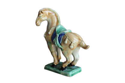 Porcelain Fancy Horse Figurine