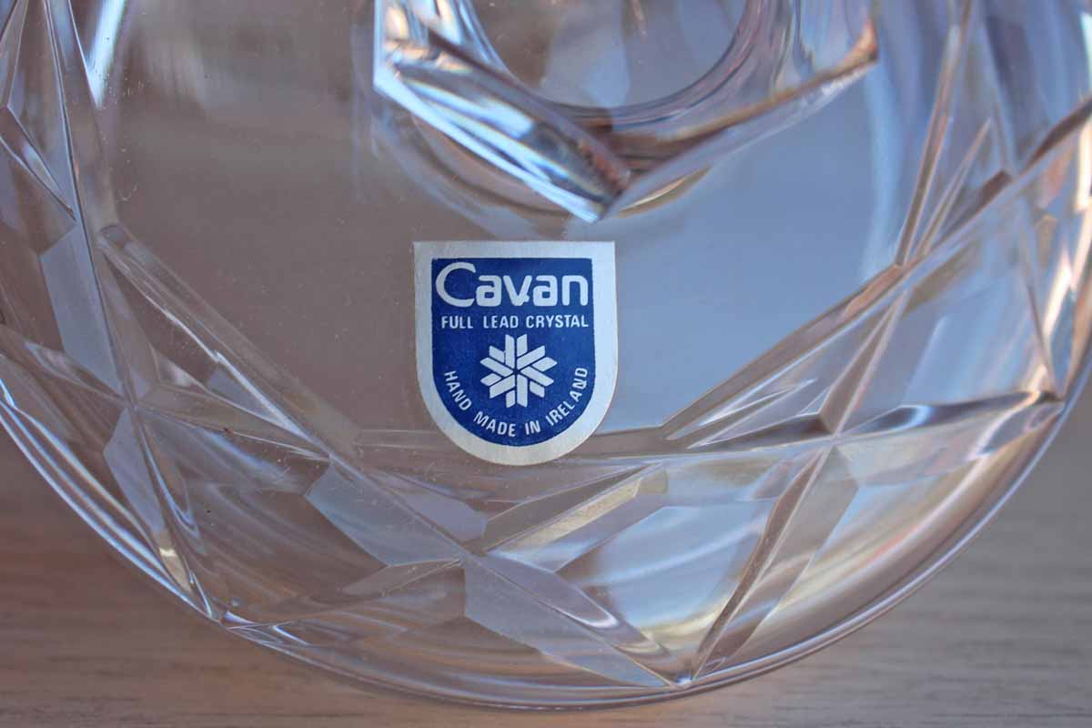 Cavan (Ireland) Full Lead Crystal Lidded Candy Dish