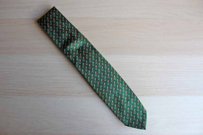 Ermilio Inc. (Philadelphia, PA) Silk Necktie Decorated with Ribbons