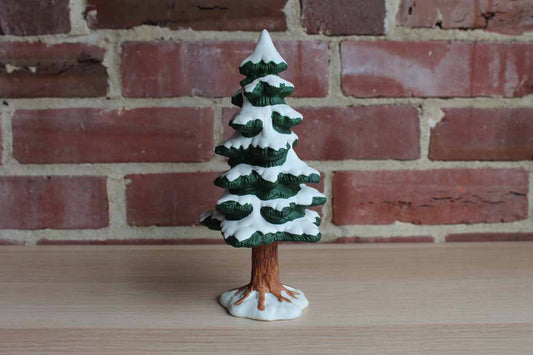 Lexmax (China) Porcelain Pine Tree Decorated with Snow