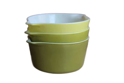 Corning Inc. (New York, USA) Pyrex Avocado Green Cinderella Nesting Bowls, Set of 3