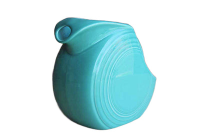 Fiestaware by Homer Laughlin China Company (West Virginia, USA) 64 Oz. Turquoise Disc Pitcher