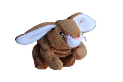Ty Inc. (Illinois, USA) 1995 Ears the Brown and White Rabbit Beanie Baby