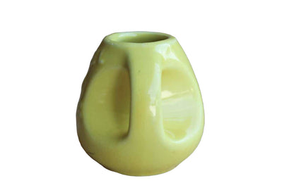 Yellow Ceramic Miniature Souvenir Pitcher from the Hotel New Yorker