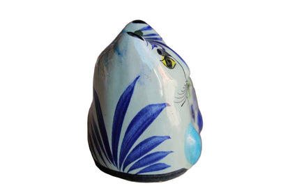 Ceramic Handpainted Cat, Made in Mexico