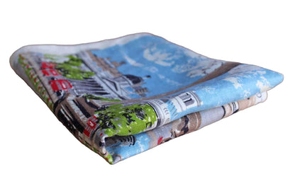 Samuel Lamont & Sons (Ireland) Pure Linen Tea Towel Decorated with London Points of Interest