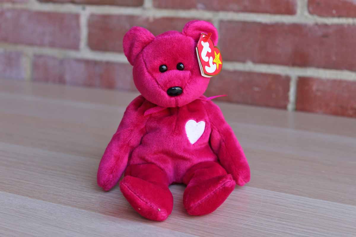 Ty Inc. Illinois USA 1998 Valentina the Bear Beanie Baby The