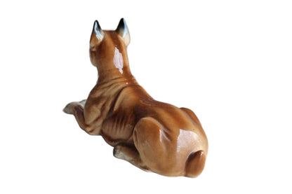 Ceramic Boxer Figurine