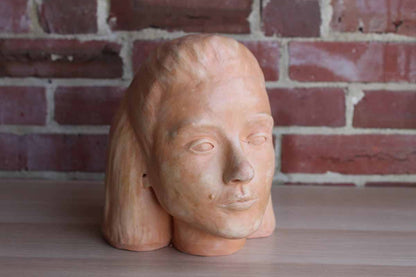 Sculpture of a Woman's Head