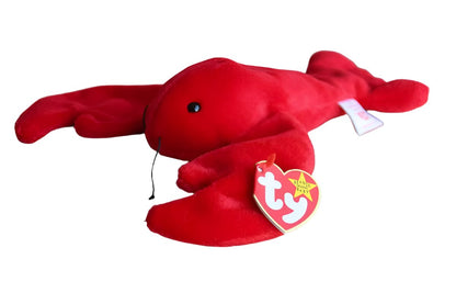 Ty Inc. (Illinois, USA) 1993 Pinchers the Red Lobster Beanie Baby