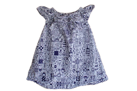Stadler-Kahn (Pennsylvania, USA) Cotton Shift Dress/Shirt, Toddler Size 2