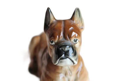 Ceramic Boxer Figurine