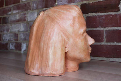 Sculpture of a Woman's Head