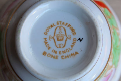 Royal Stafford (England) Bone China Sugar and Cream Set