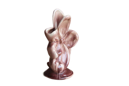 Gonder Ceramic Arts (Ohio, USA) Purple Flower Vase