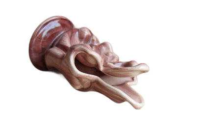 Gonder Ceramic Arts (Ohio, USA) Purple Flower Vase