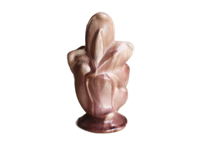 Gonder Ceramic Arts (Ohio, USA) Purple Flower Vase