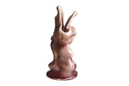 Gonder Ceramic Arts (Ohio, USA) Purple Flower Vase