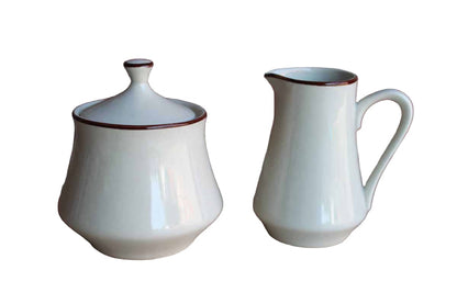 Countryside Stoneware Collection (Japan) Cream and Sugar Set