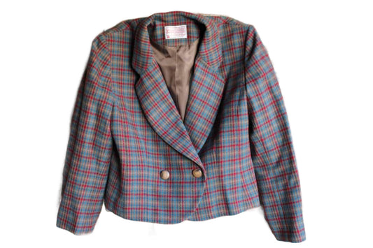 Pendleton Woolen Mills (Oregon, USA) Petite Wool Bolero Jacket, Women's Size 6