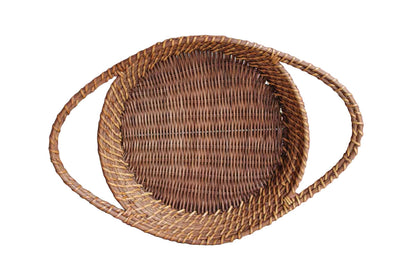 Hand-Weaved Wire Framed Casserole Carrier Trivet
