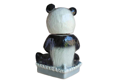 Ezra Brooks 1972 Ceramic Panda Bear Decanter (Empty)