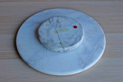 Marble Lazy Susan Spinning Serving Platter