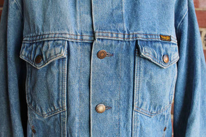 Wrangler Denim Jean Jacket, Size Large