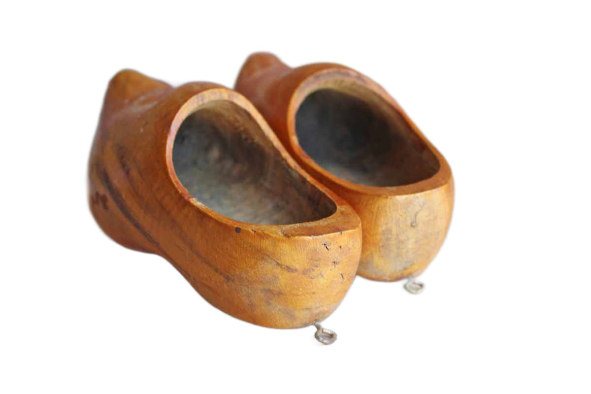 Old fashioned wooden sales clogs