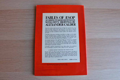 Fables of Aesop According to Sir Roger L'Estrange with Fifty Drawings by Alexander Calder