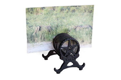 Star Metal Coiled Letter or Picture Holder