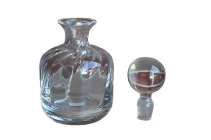 Mikasa (Japan) Heavy Clear Crystal Decanter Made in Portugal