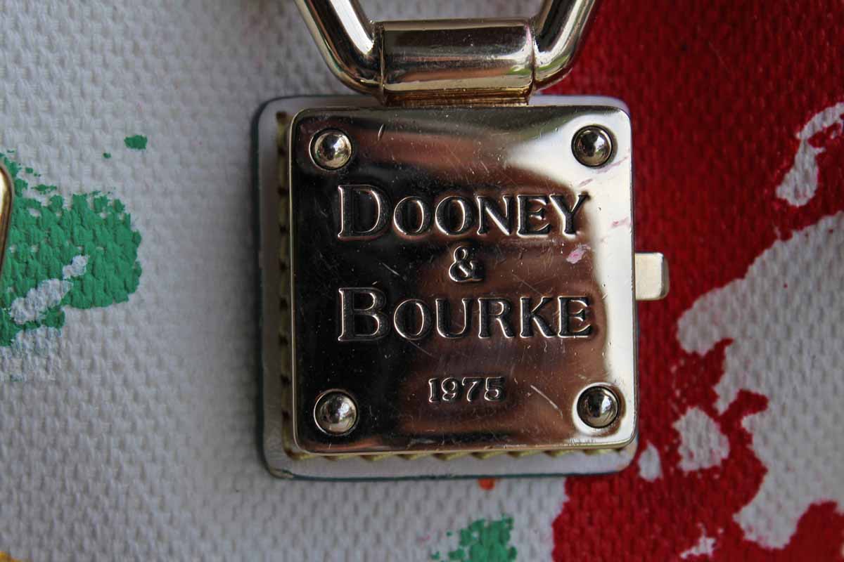 Dooney & Bourke, Bags, Dooney Bourke Splatter Paint Bucket Bag