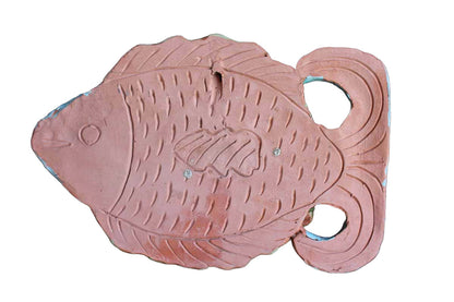 Colorful Fish Hangable Ceramic Wall Art