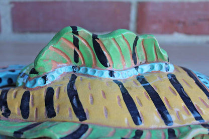 Colorful Fish Hangable Ceramic Wall Art
