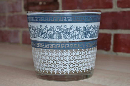 Jeannette Glass Company (Pennsylvania, USA) Blue Patrician Ice Bucket