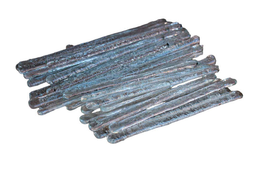 Clear Mottled Glass Stirring Rods
