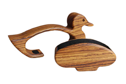 Zebrawood Handcrafted Duck with Storage Box
