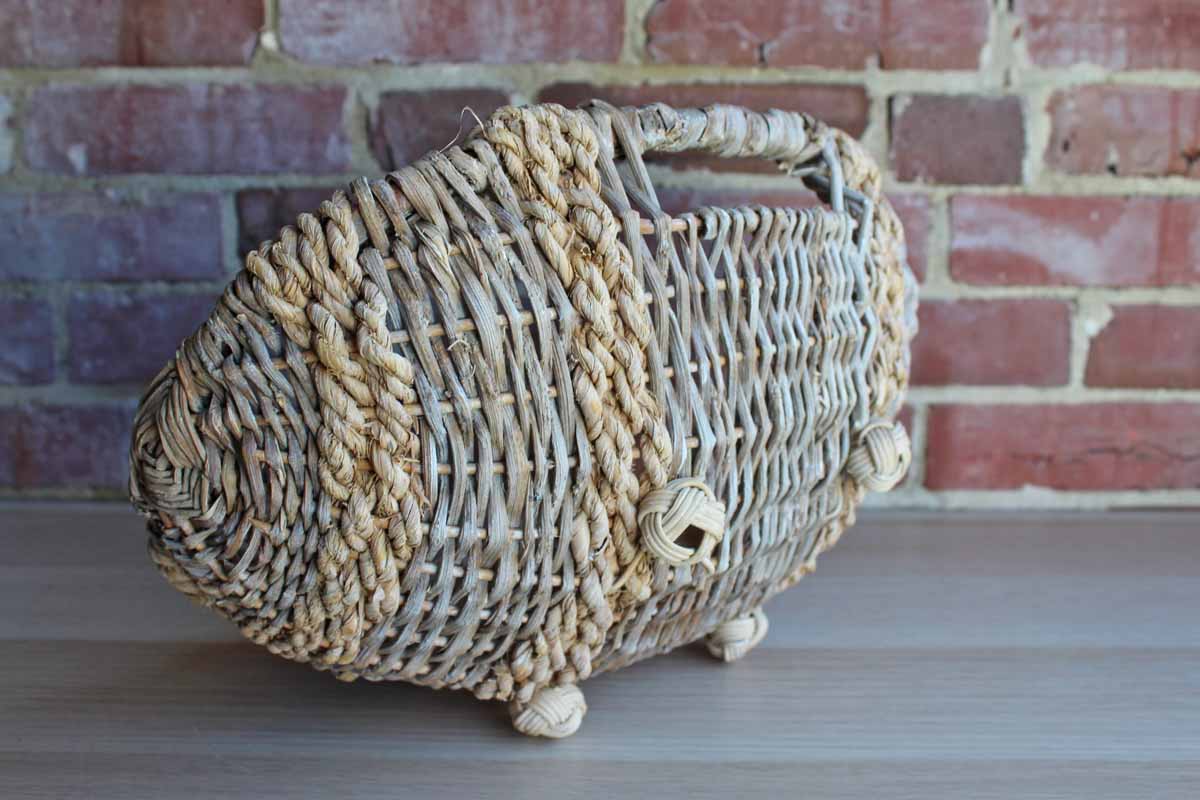 Weathered Rustic Basket