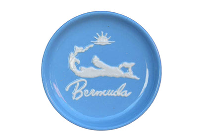 Dudson Hanley (England) Jasper Ware Bermuda Souvenir Pin Dish