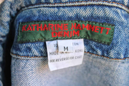 Katharine Hamnet Denim Jacket, Size Medium